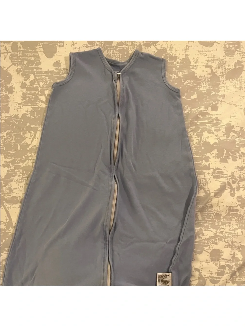Bundle of Baby Sleeveless Zip Sleep Sack - Navy, Sage & Light Blue